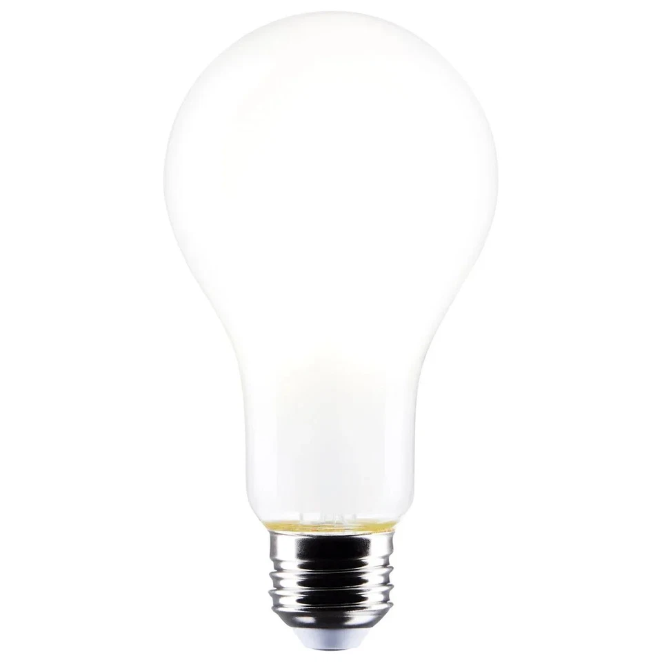 21 Watt - A23 LED - Frost Finish - Medium base - 3000K - 120 Volt - 12-Pack - Image 2 of 4