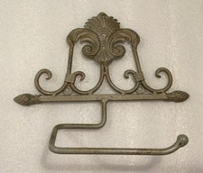 Starożytny żeliwny ręcznik / uchwyt na tp