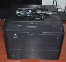 HP LaserJet Pro 400 M401n Workgroup Monochrome Laser Printer 19K Pages NO TONER