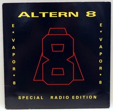 ALTERN 8 Evapor 8 7" 1 Sided Promo Network Records UK 1992 EX-/VG+