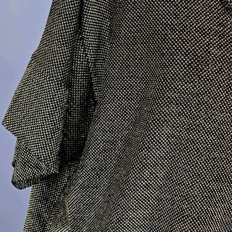 Linea Donatella Conjunto de Pijama Corto Metálico Cobre Negro 2 Piezas Para Mujer MEDIANO NUEVO Foto 3 de 4