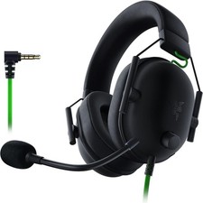 Black V2 X Gaming Headset 7.1 Surround Sound 50mm Drivers Memory Foam Cushion