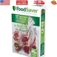 Custom Fit Vacuum Sealer Bags, Airtight Food Storage and Sous Vide Rolls, BPA...