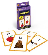 Carson-Dellosa 0769646794 Alphabet Flash Cards, 3.25 X 5.25, Assorted Colors, 54