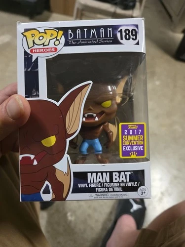 Funko Pop Batman The Animated Series Man Bat 2017 Dummer Convention