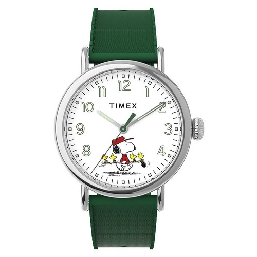 New Timex Standard x Peanuts Snoopy Woodstock Golf Special Ed Watch TW2W78900