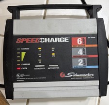 Schumacher Speed Charge Battery Charger Sc-600a - Works Great Clean Condition Schumacher Speed Charge Battery Charger Sc-600a - Works Great Clean Condition