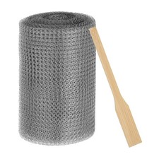 5"x30' Wire Mesh Hole Fill Fabric Stainless Steel Mesh Screen with Packing Tool