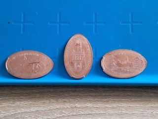 3 X Elongated Coins....Lüneburg ...KPS