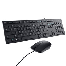 Dell KB216-D USB Wired Keyboard Mouse Combo for Desktop PC