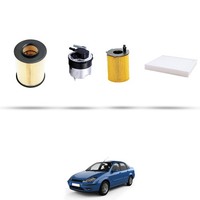 Hoffcar Set Service - 4 Filter FüR Ford Focus II 1.6 Tdci 74Kw Von 2005