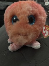 TY Puffies - SHELDON the Octopus 3 inch - MWMTs Stuffed Animal Toy