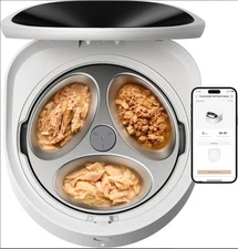 NIB PETLIBRO Refrigerated Auto Cat Feeder Wet Food w/Stainless Steel Bowls