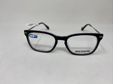 TRUE RELIGION T009 MATTE BLACK 52/19/140 FLEX HINGE EYEGLASSES FRAME WG93