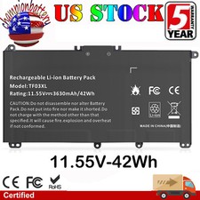 BATTERY For HP TF03XL PAVILION 14-BK 14-CD 15-CC 15-CD 17-AR 920070-855 42Wh