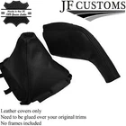 FITS MAZDA MIATA MX5 MK1 90-97 BLACK LEATHER SHIFT BOOT & E BRAKE SET