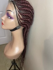 Ghana Weaving All Back Box Weave Wig 35  Long