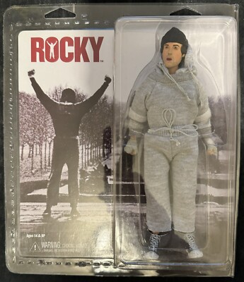 NECA Rocky Balboa Clothed Action Figure [Sweat Suit]