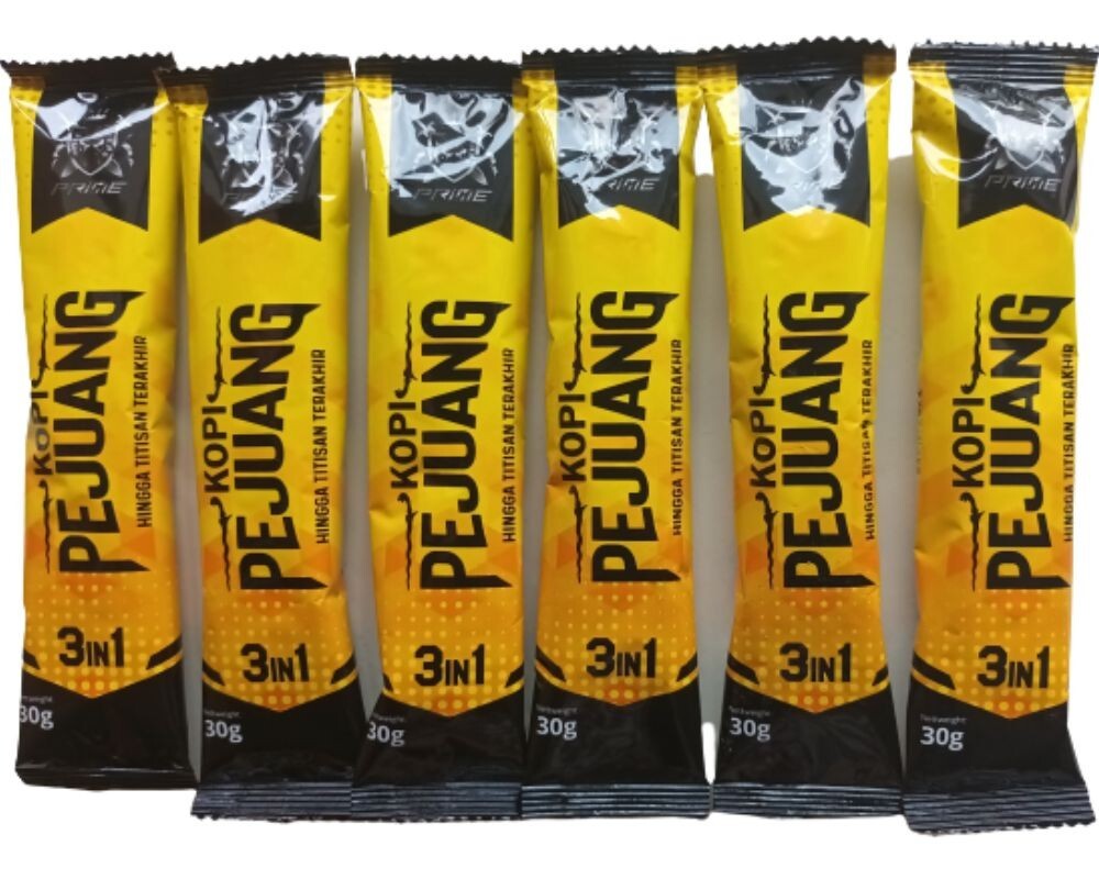 1 x Box KOPI PEJUANG Warrior Coffee 3in1 with Smilax Myosotiflora Extract eBay