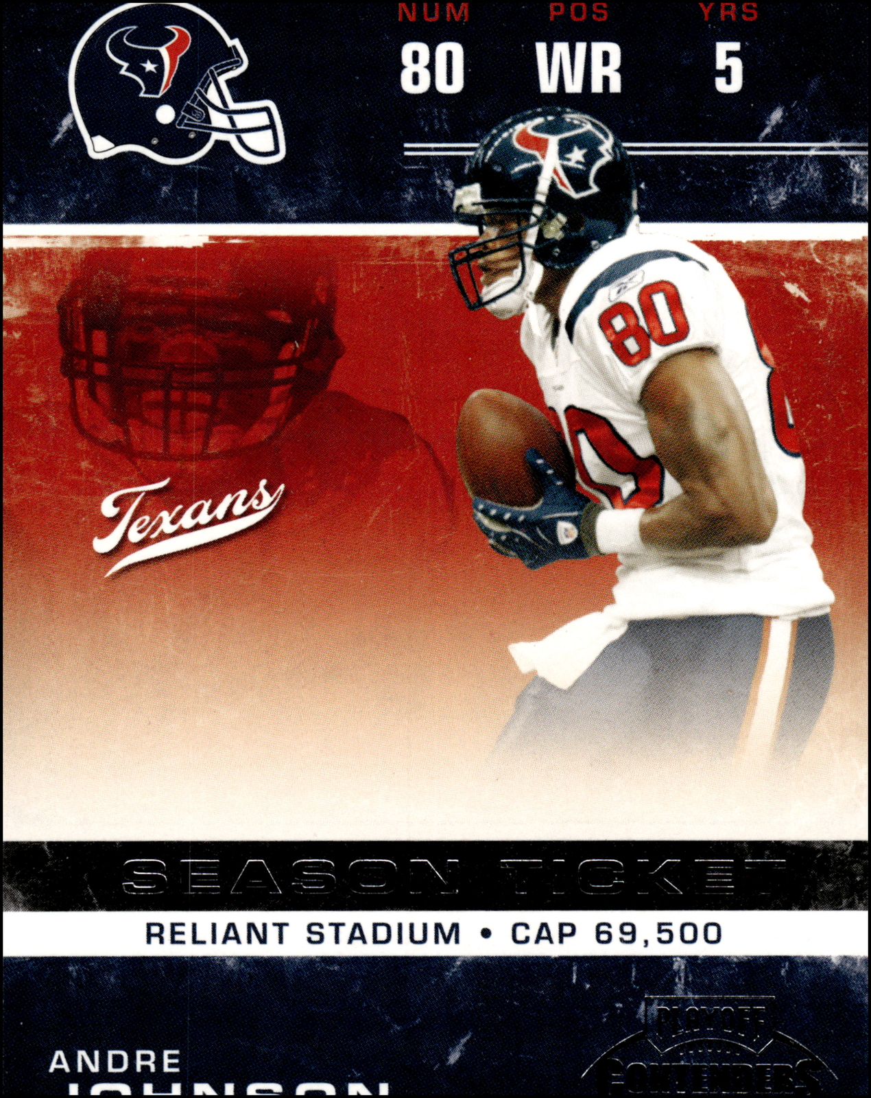 2007 Playoff Contenders #42 Andre Johnson    Houston Texans