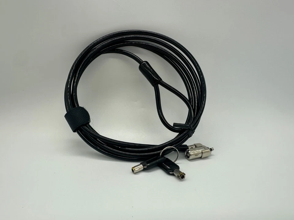 Brand new HP Keyed Cable Lock 10mm Security Lock T1A62AA black factory sealed - Image 2 of 4