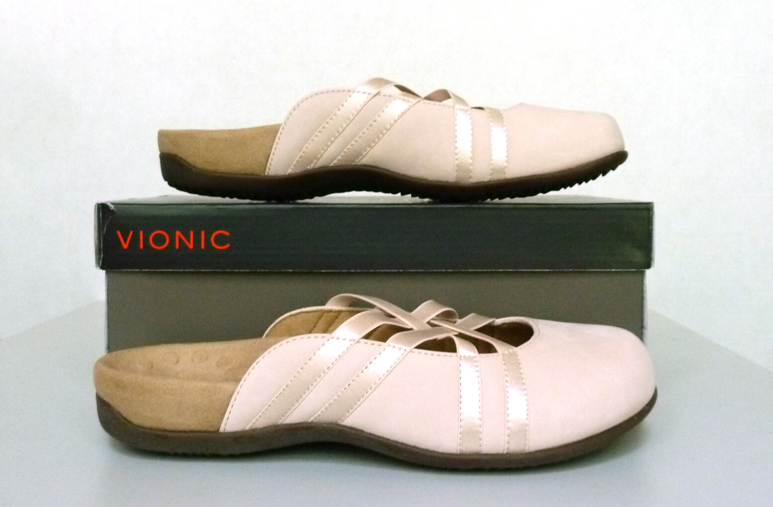 vionic claire slip on mule