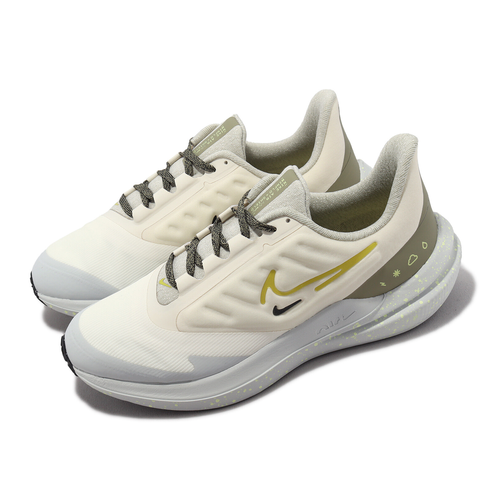 Женские водоотталкивающие кроссовки Nike Wmns Air Winflo Shield цвета слоновой кости DM1104-100