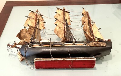 帆船模型 FRAGATA ESPANOLA ANO 1780 アンティーク コレクション 西岡店 Fragata Espanola Ano 1780 Spanish War Ship #103441 | Auctionninja.com