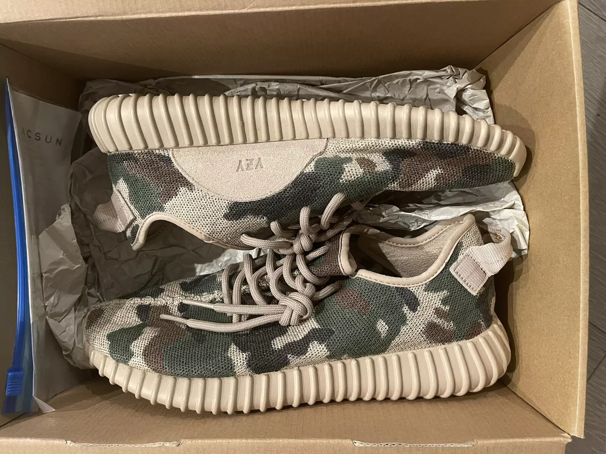 velfærd muskel lærken Yeezy V1 350 Oxford Tan sz 9 “customize Camo” | eBay