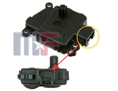 Stellmotor Lüftungssklappe Warmluft 2004-14 Ford F-150 Pickup 2008-09 F-250/350