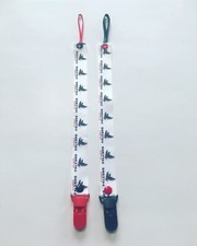 Handmade Pacifier Holder - Sports - Football Atlanta Falcons