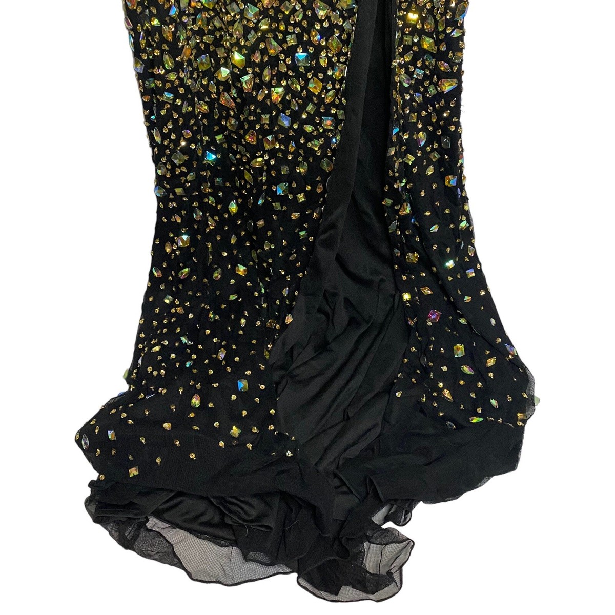 Jasz Couture Gold Prom Dress Embellished Beaded Size 00 | eBay