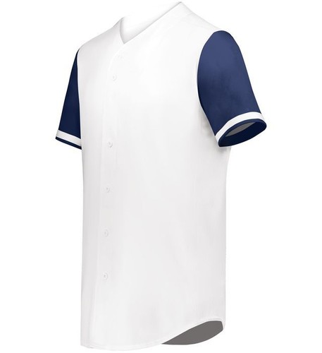 Augusta Sportswear 6910 Youth Cutter+ Full Button Baseball Jersey T-Shirt - Picture 19 of 21