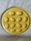 Fiestaware Daffodil Egg Tray Fiesta Yellow Deviled Egg Serving Plate
