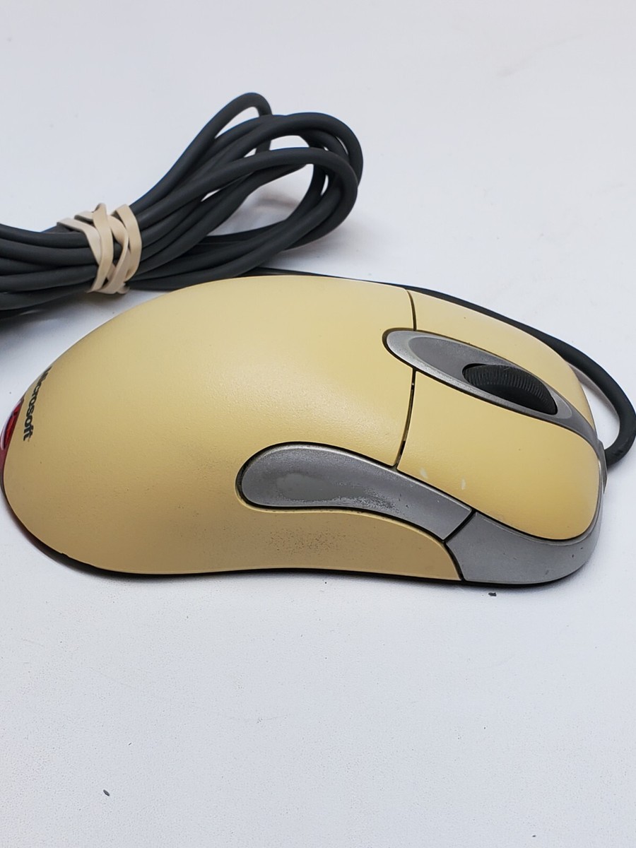 Vintage Microsoft IntelliMouse Optical USB 5 Button Mouse | eBay