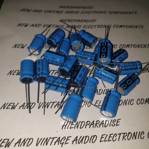 20pcs NEW GENUINE BC VISHAY 037 47uF 100V HI END CAPS FOR AUDIO ! - 第 1/3 張圖片