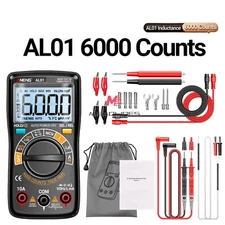 ANENG AL01L Inductance Digital Multimeter NCV 6000 Tester AC/DC Votage Current