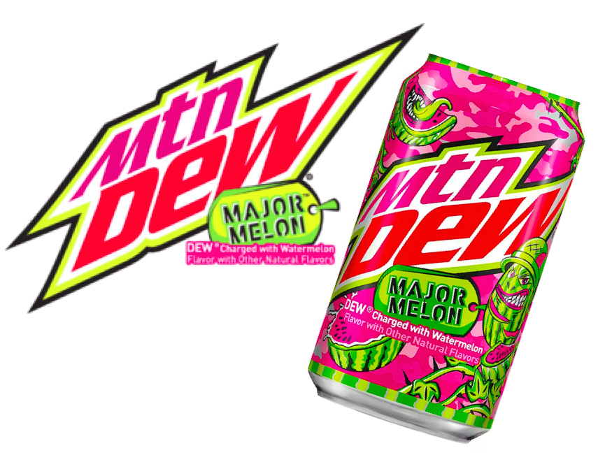 🍉Major Melon®2021 New Edition Mountain Dew®🍉Watermelon Flavor