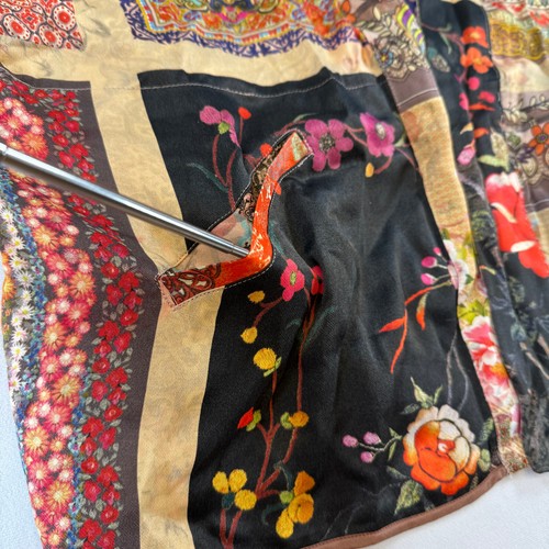 Neu mit Etikett Johnny Was Wende Kallaway Pathchwork Flora Kimono Jacke Seitentasche XS - Bild 17 von 23