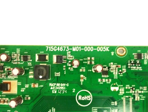 NEC Multisync X461S / X551S Main Board 715G4673-M01-000-005K - Picture 2 of 4