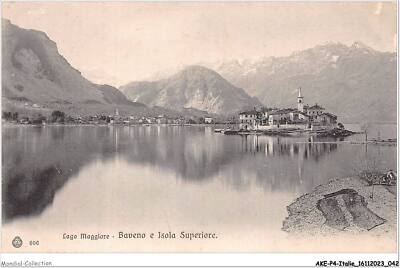 AKEP4-0312-ITALY - LAKE MAJOR - Baveno and upper island