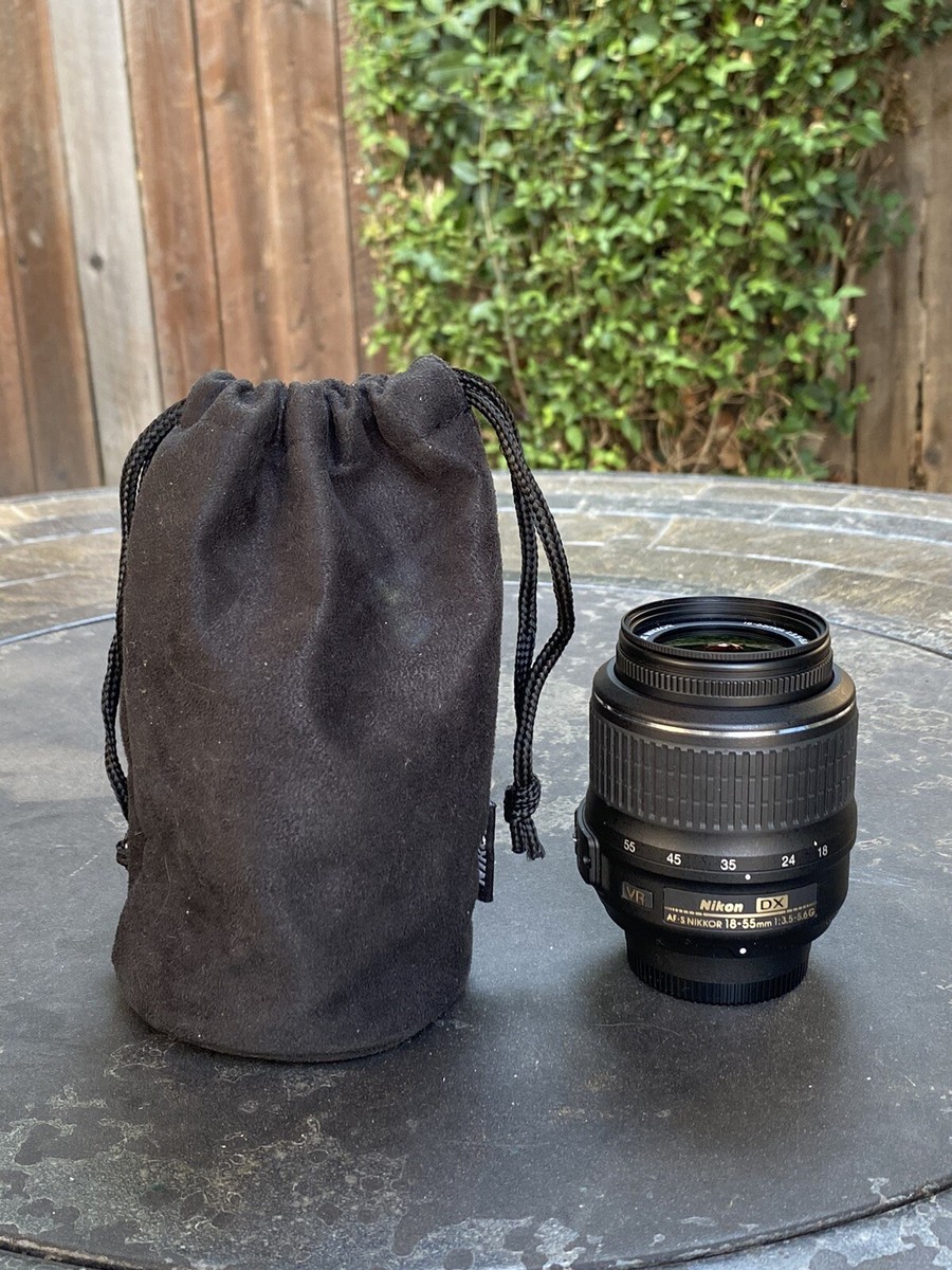 Nikon DX AF-S VR Nikkor 18-55mm G lens NICE for D300 D7500 D3400