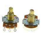 2-Pack Alpha Guitar Pots Potentiometer w/ 19.5mm Brass Shaft Linear Pot B500K