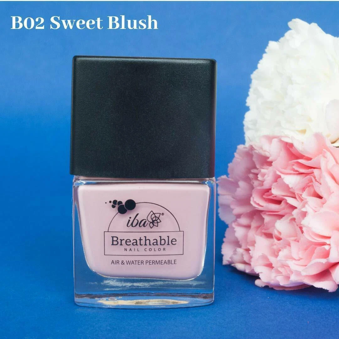 Iba Halal Care Breathable Nail Color, B11 Red Velvet, 9ml - Walmart.com