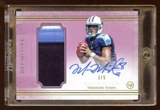 TOPPS DEFINITIVE MARCUS MARIOTA RC AUTO #D 3/5 RPA AUTOGRAPH RC 5 MADE AMAZING !