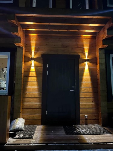 Lámpara de Pared LED IP65 Aplique Exterior para Balcón, Porche, Jardín, Patio y Pasillo - Imagen 18 de 24