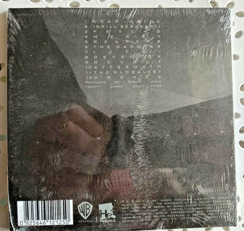 MUSE DRONES CD NEW DIGIPACK NO FESTIVAL BAR SANREMO ROCK M - Foto 2 di 2