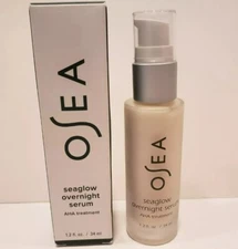 Osea ~ Seaglow Overnight Serum AHA Treatment ~ 1.2 oz ~ NIB