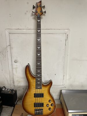 Schecter Omen Extreme-4 Electric Bass Guitar -Vintage Sunburst