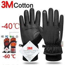 Extreme Cold Protection: Men's 3M Thinsulate Winter Gloves